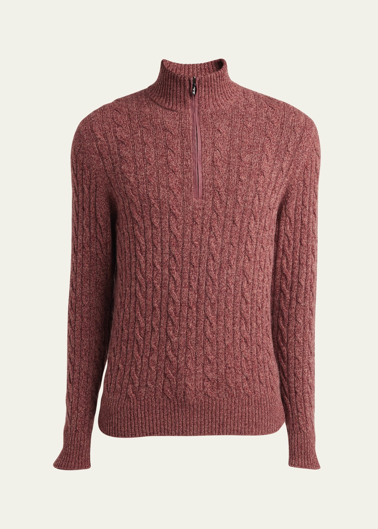 Cashmere Cable-Knit Sweater - 1