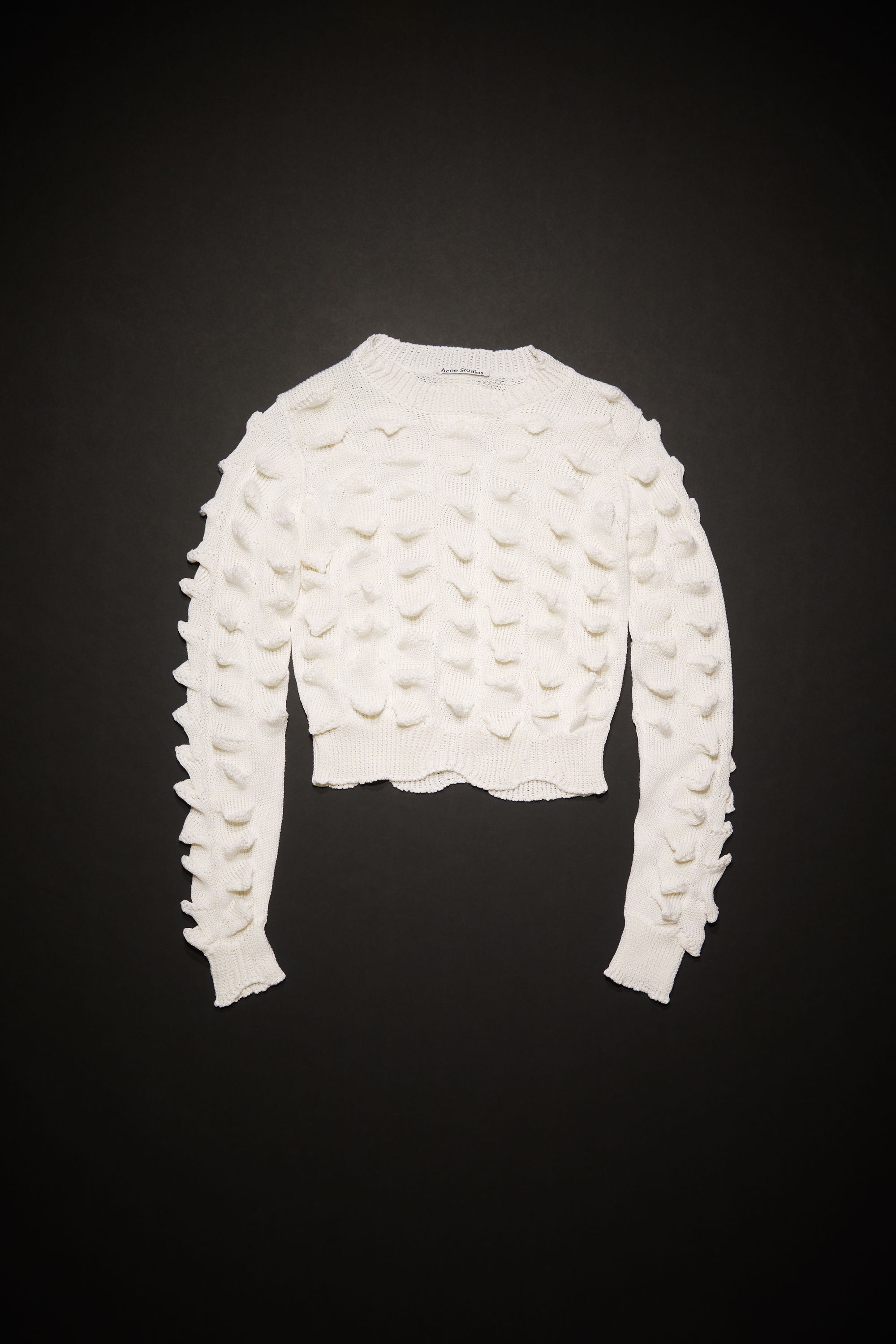 Peak stitch jumper - Cream white - 6