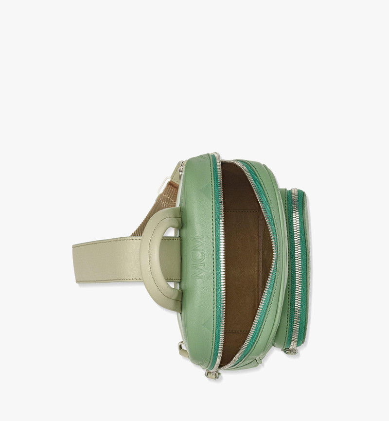 Aren Sling Bag in Embossed Monogram Leather 4