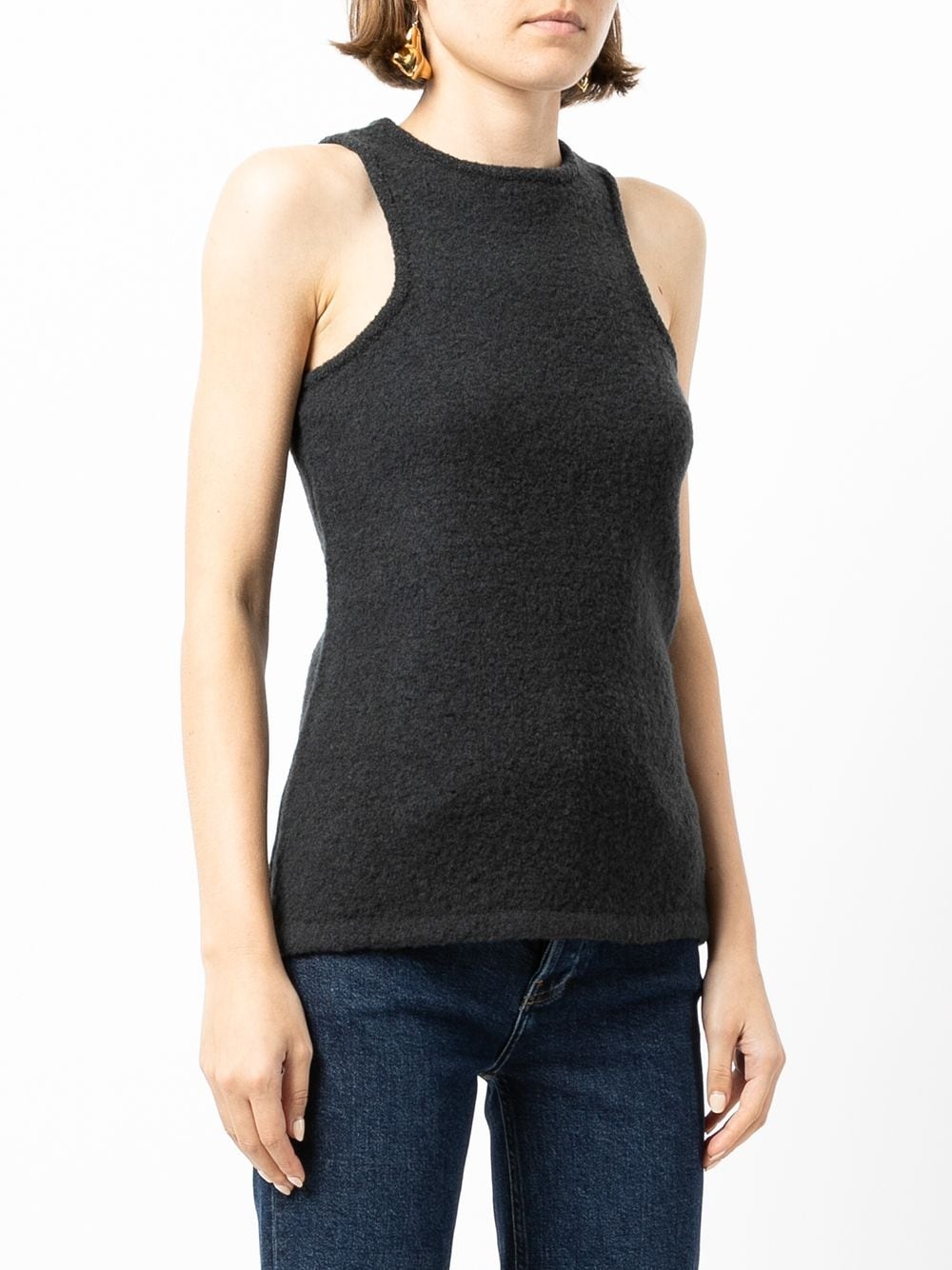 slim-fit knit top - 3