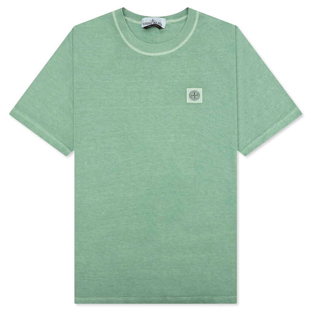 SHORT SLEEVE T-SHIRT - SAGE GREEN - 1