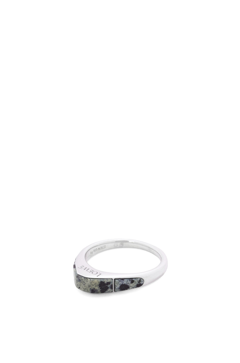 Stirrup ring in sterling silver 1