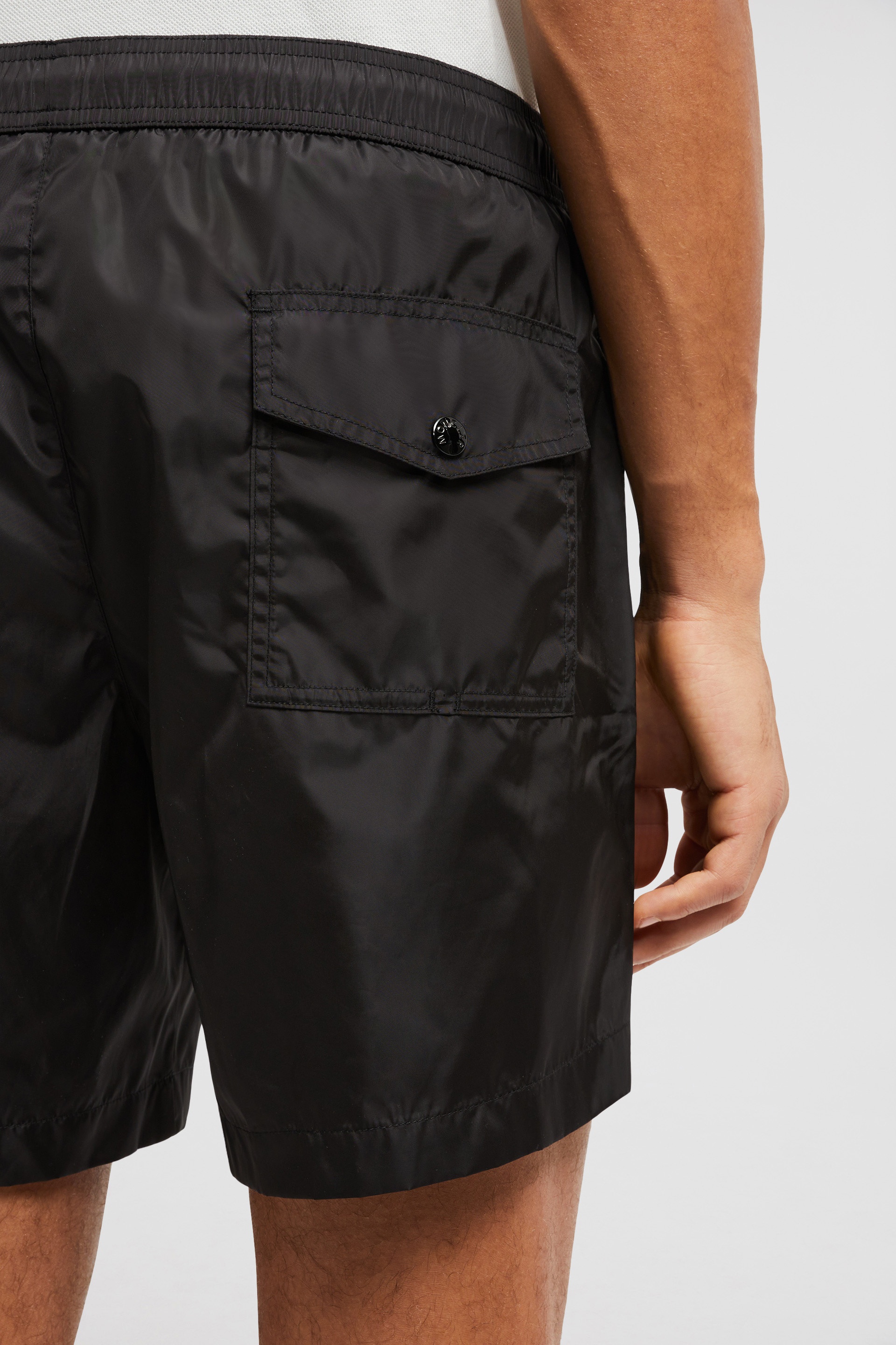 Logo Patch Swim Shorts - 6