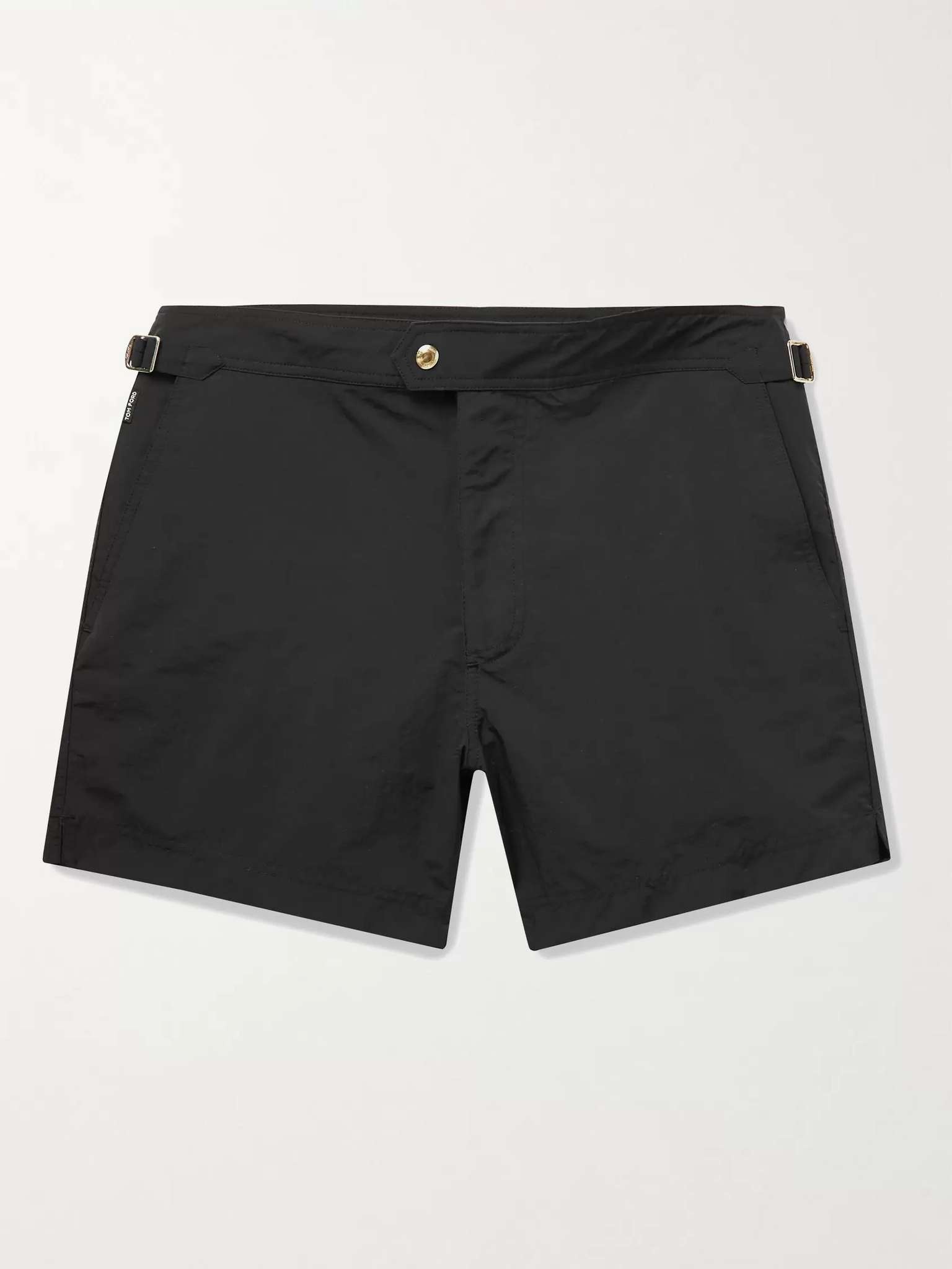 Slim-Fit Mid-Length Swim Shorts - 1