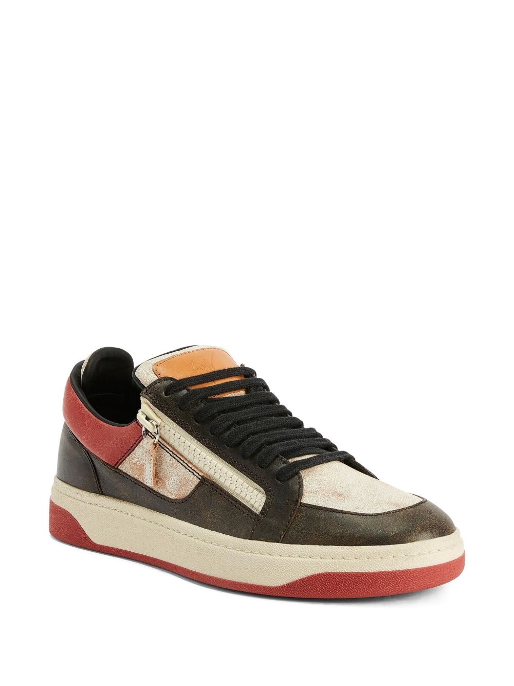 GZ94 dual-tone low-top sneakers - 2