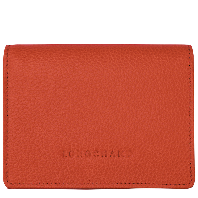 Le Foulonné Wallet Paprika - Leather 1
