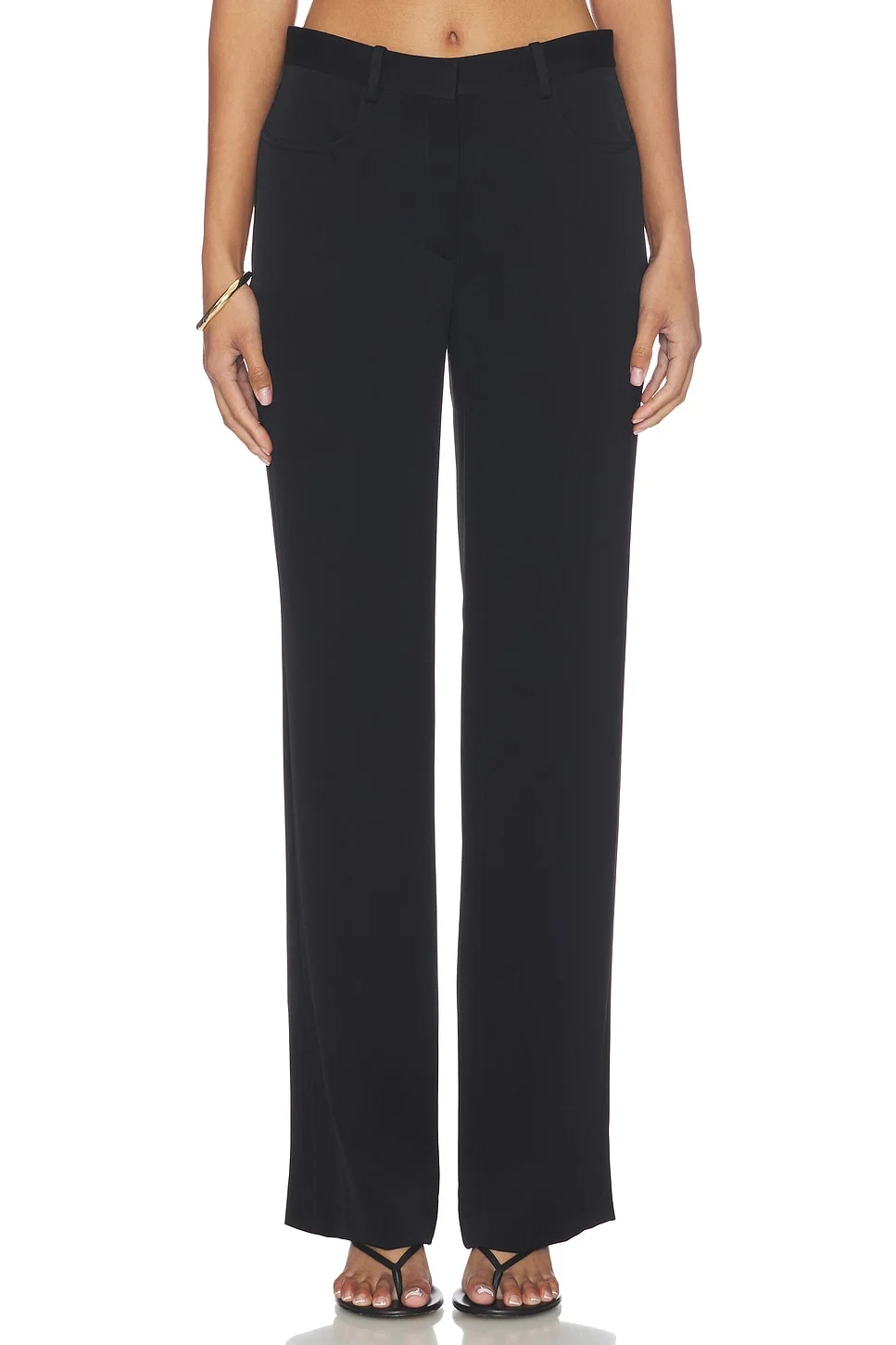 Straight Slim Pants - 1