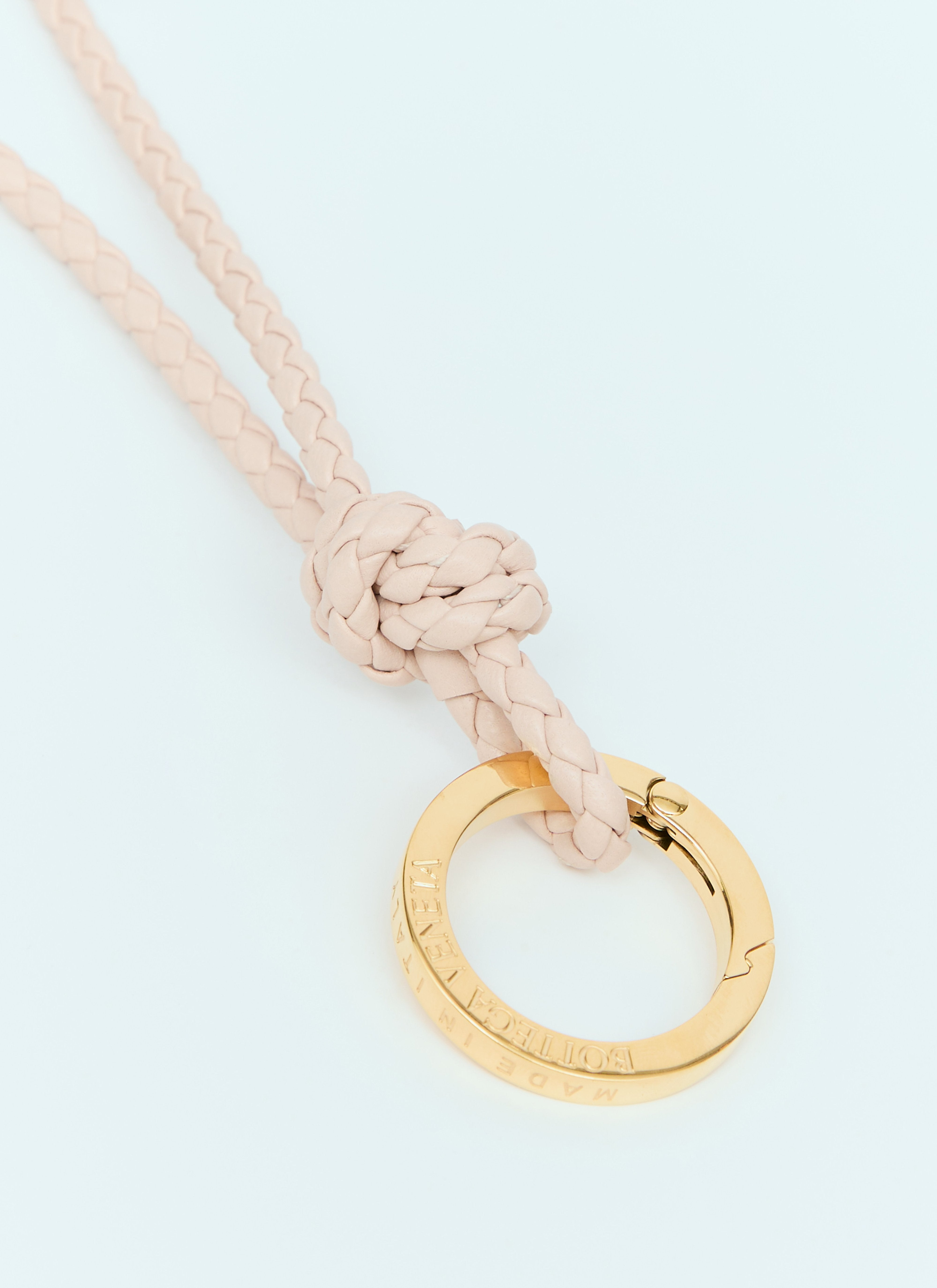 Bottega Veneta Women Intreccio Long Keyring - 5