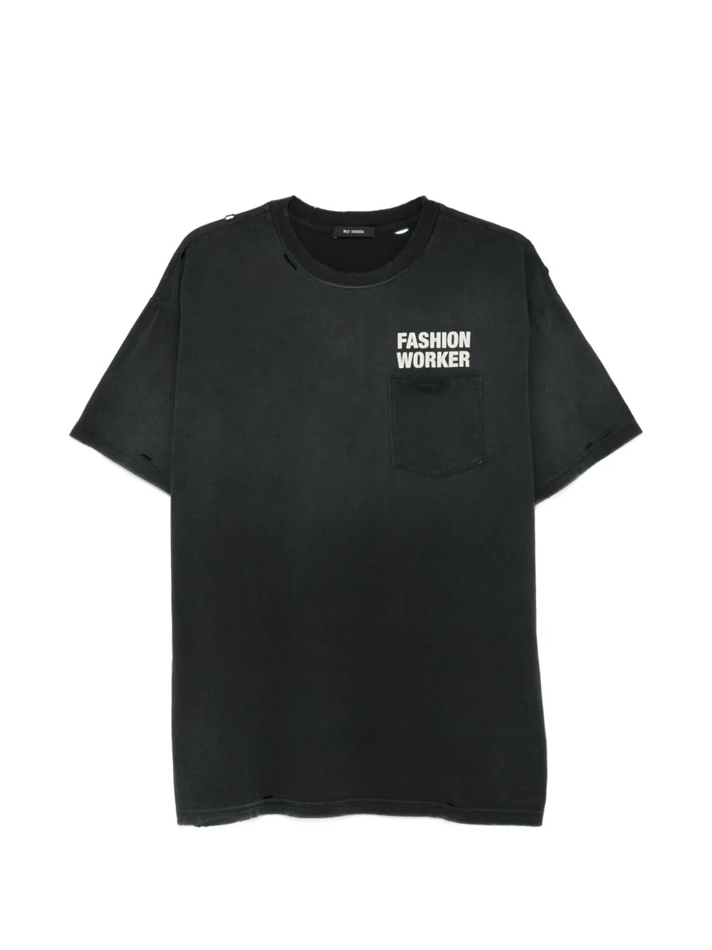 pocket crew-neck T-shirt - 1