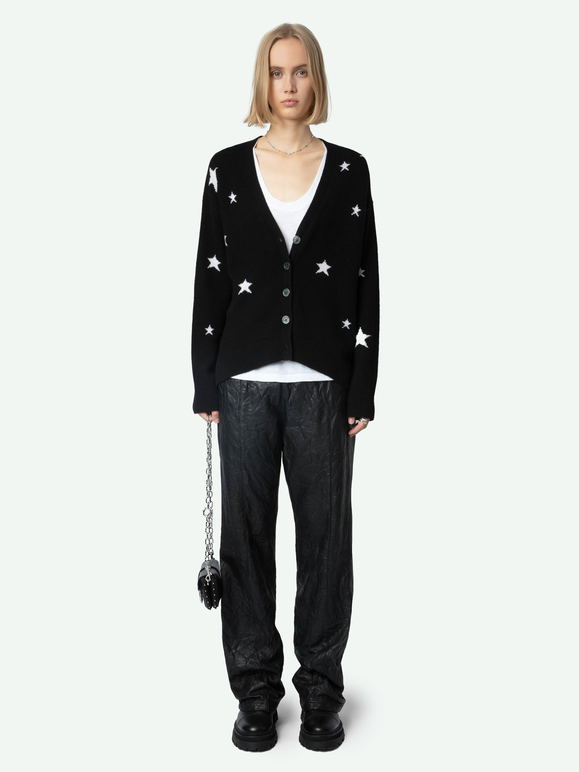 Mirka Stars Cardigan Cashmere - 2