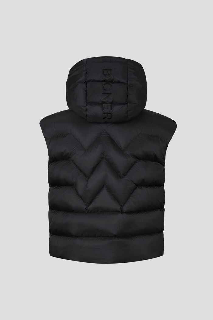 Vreni down waistcoat in Black - 8
