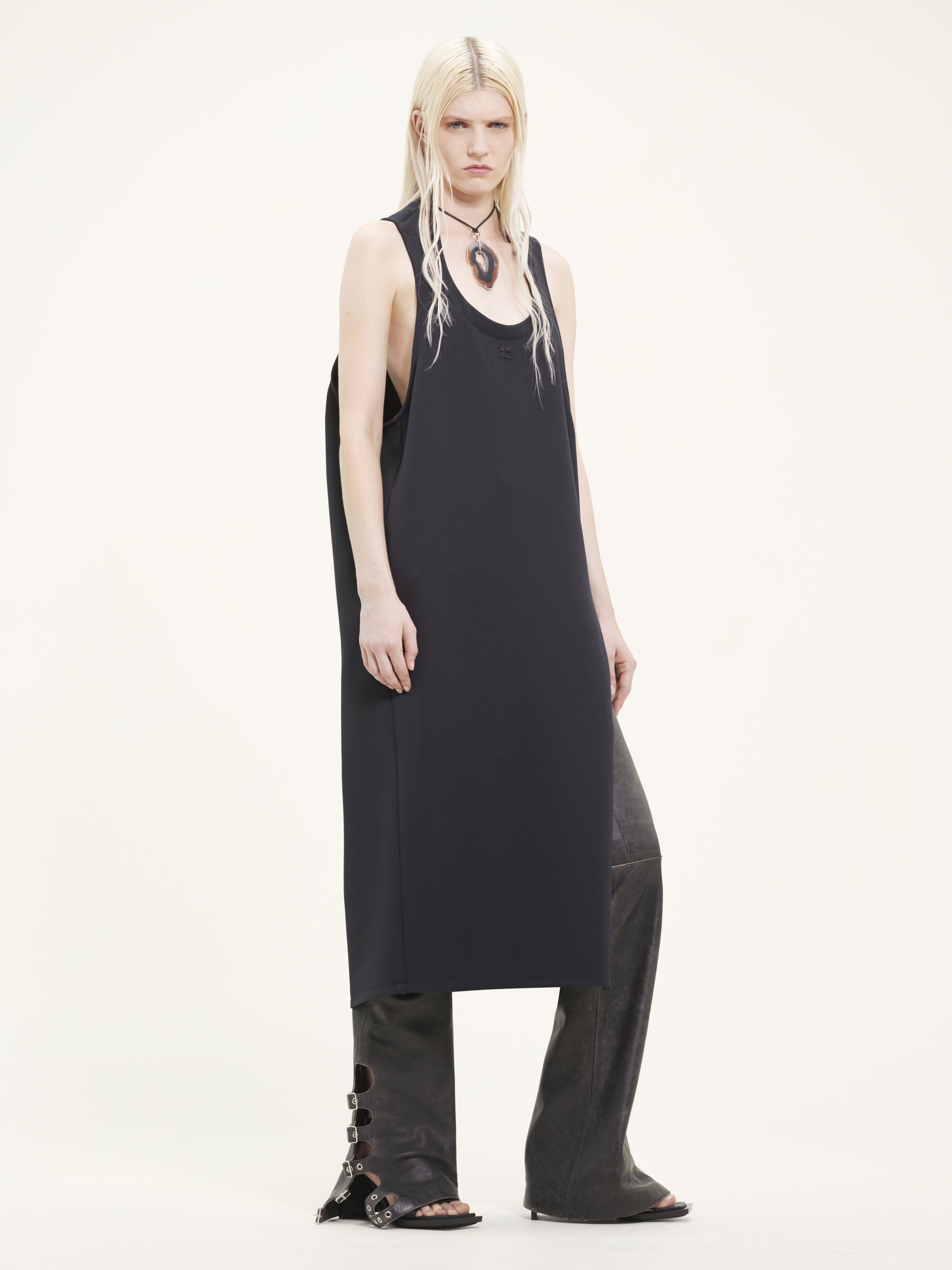 HOLISTIC TWILL LONG DRESS - 3