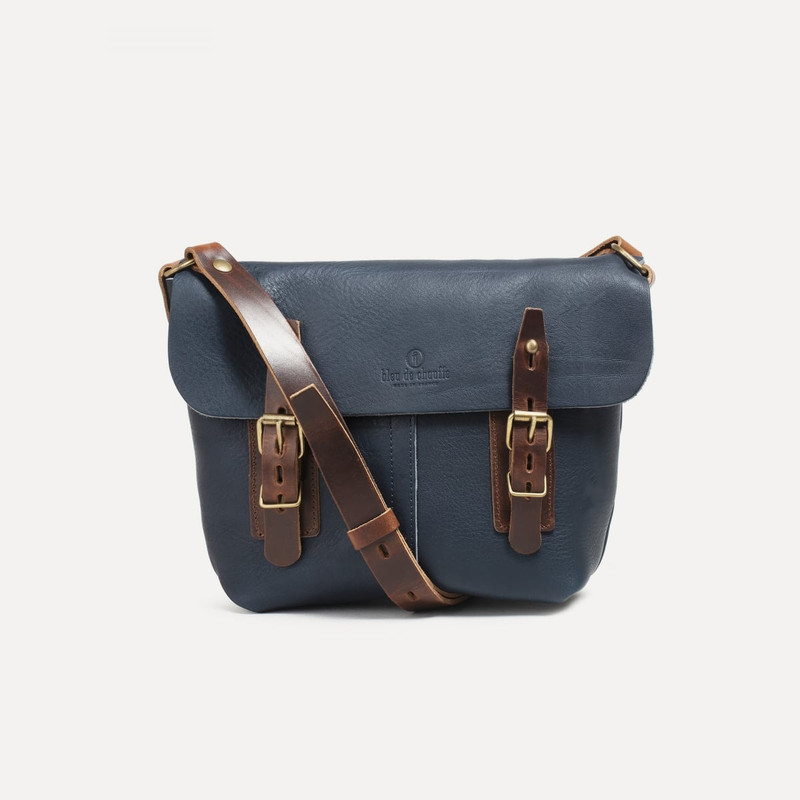 LOUIS SATCHEL BAG - NAVY BLUE 1