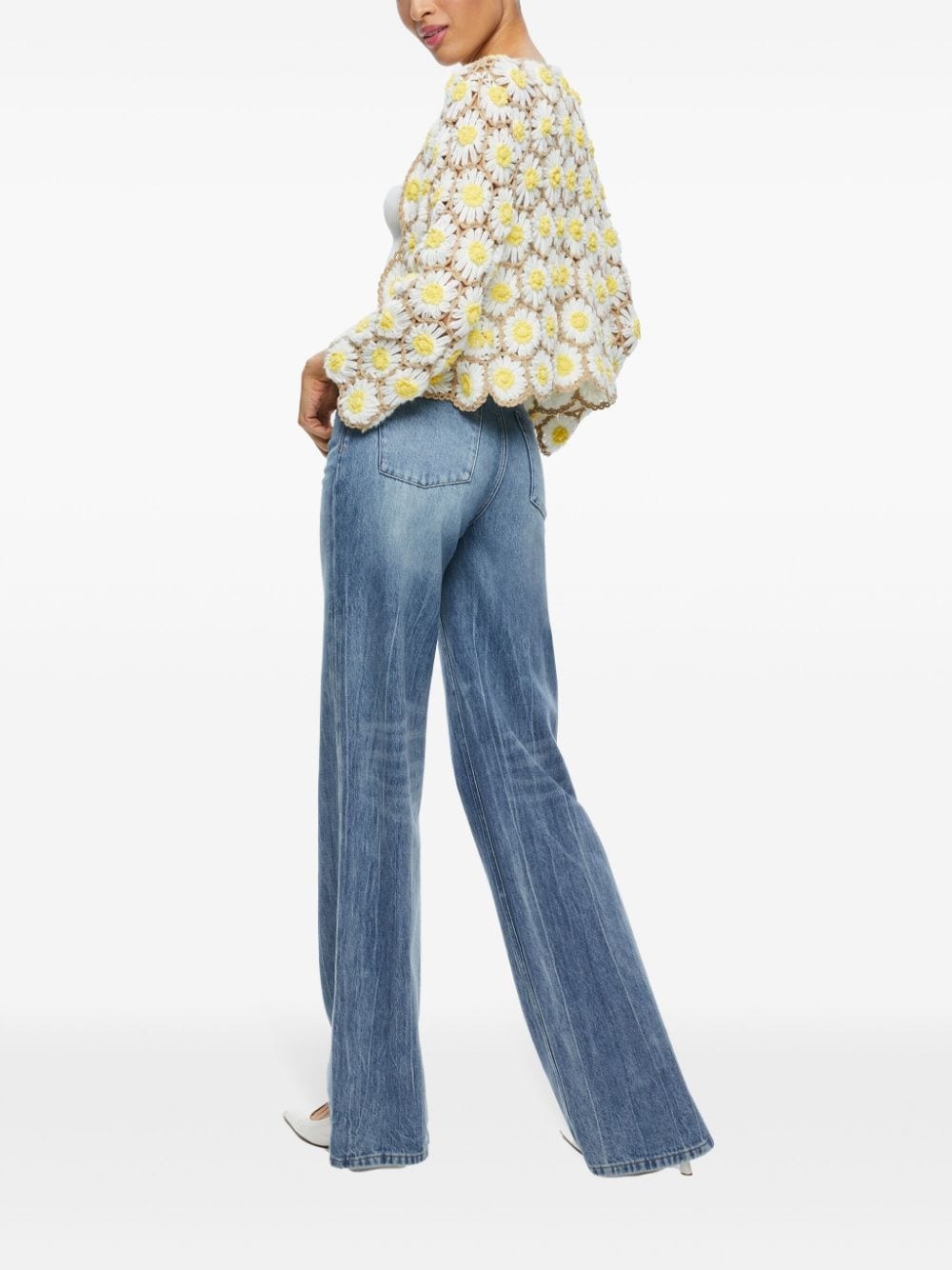 Anderson daisy crochet cardigan - 4