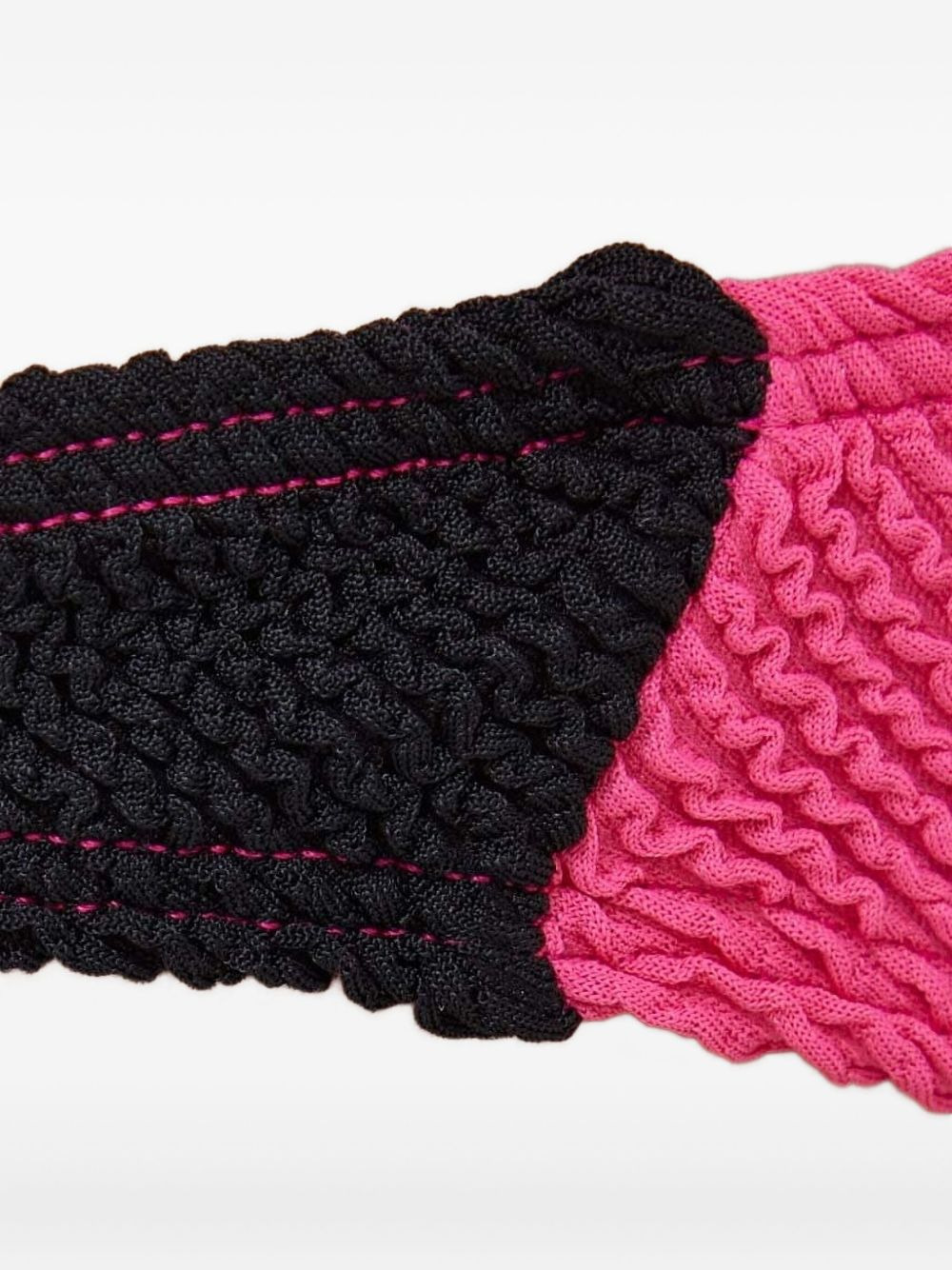textured-paneled bikini bottoms - 3