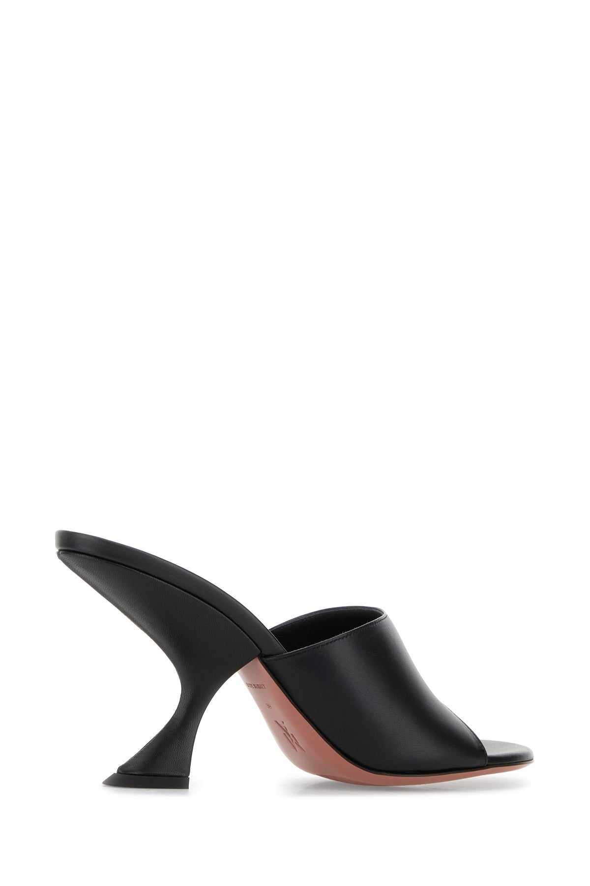Black leather Taylor mules - 3