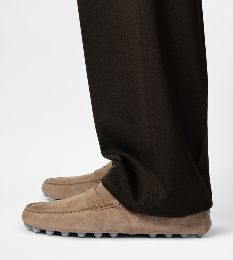 Tod's TOD'S GOMMINO BUBBLE IN SUEDE - BEIGE outlook