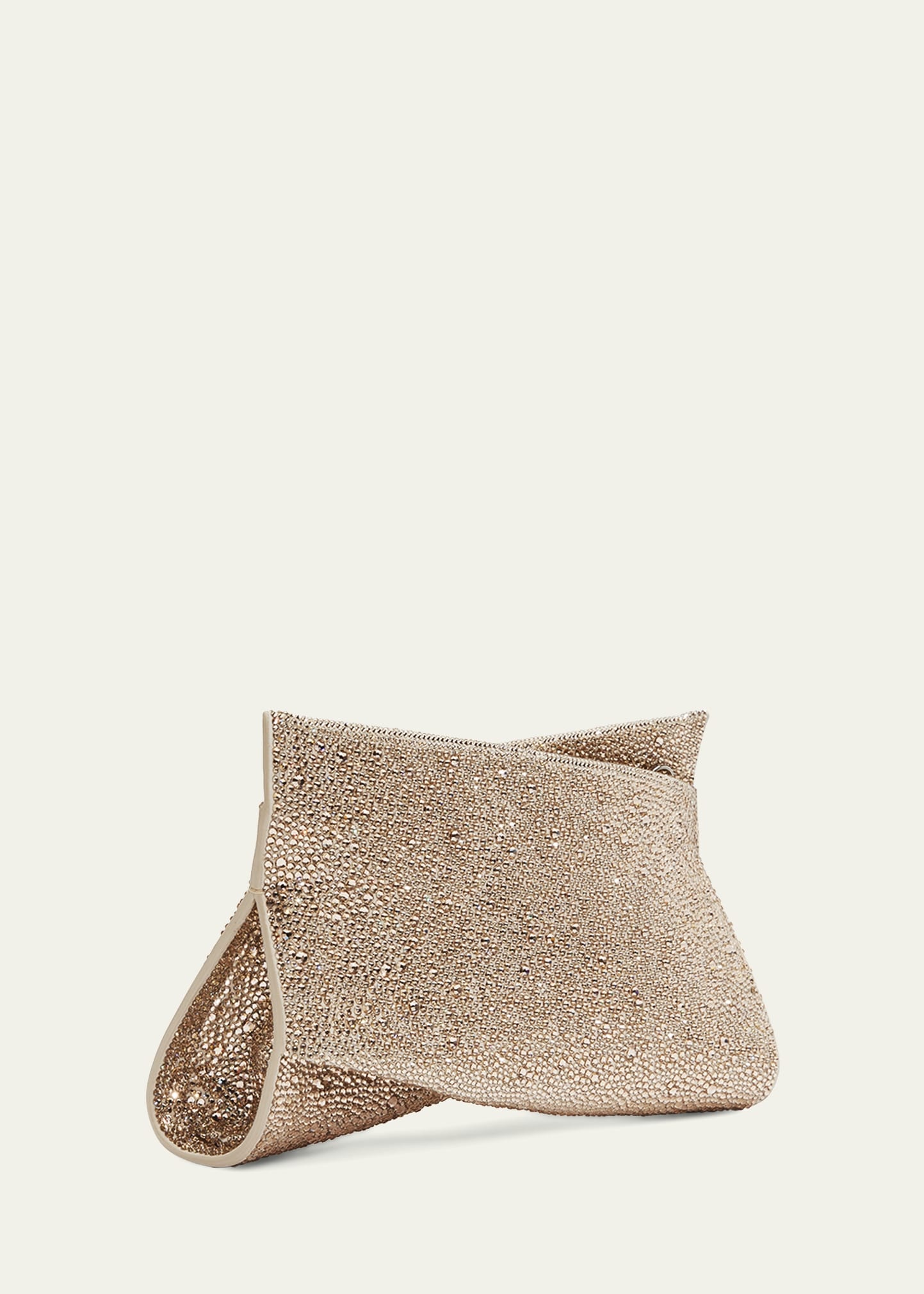 Loubitwist Small Strass Clutch Bag - 3