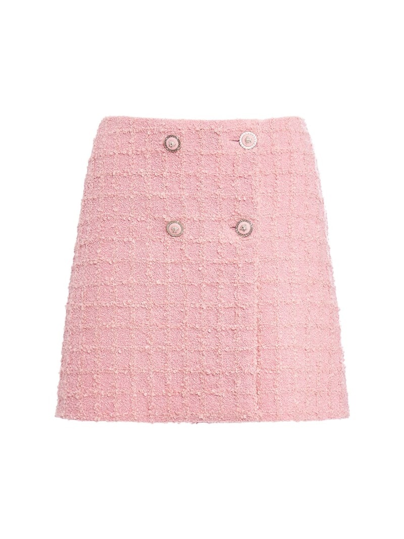 Tweed mini skirt - 1