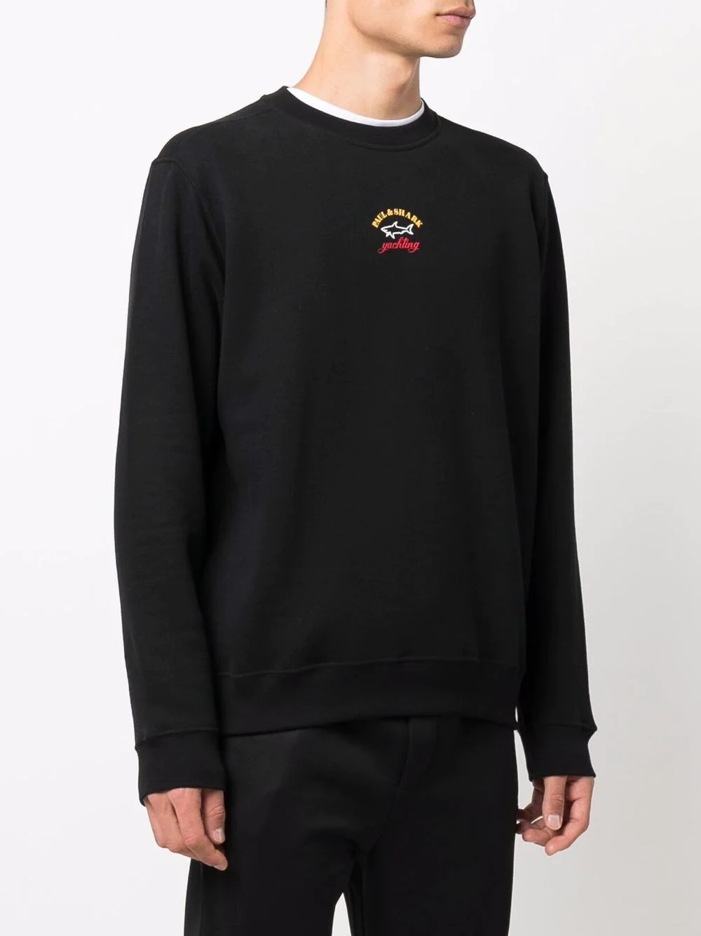 logo print sweatshirt - 3