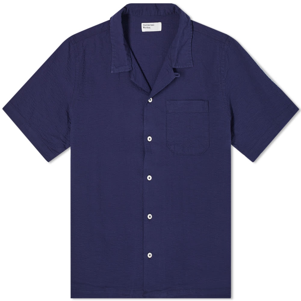 Universal Works Seersucker Road Shirt - 1