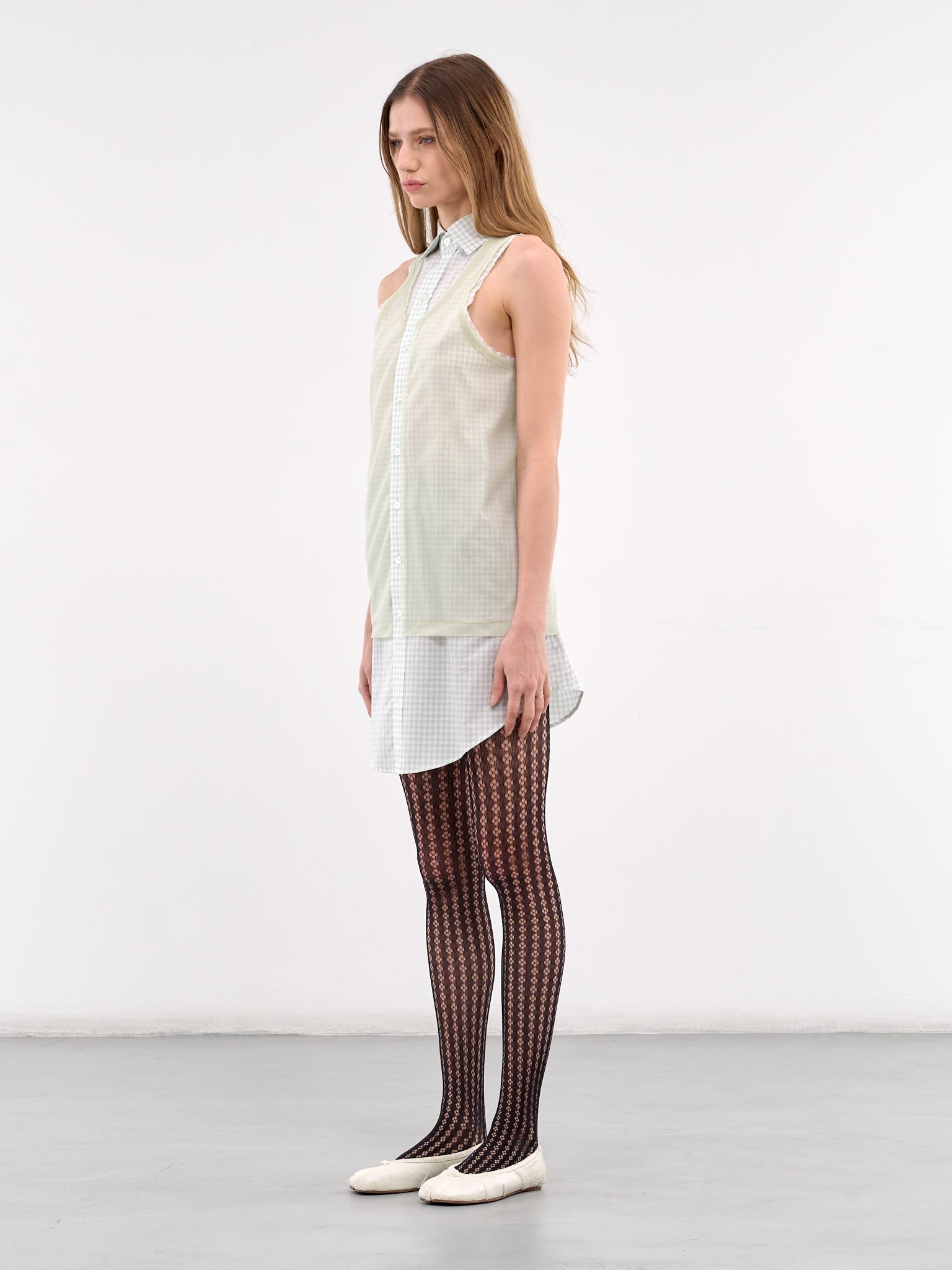 Back To Front Check Shirt - 2