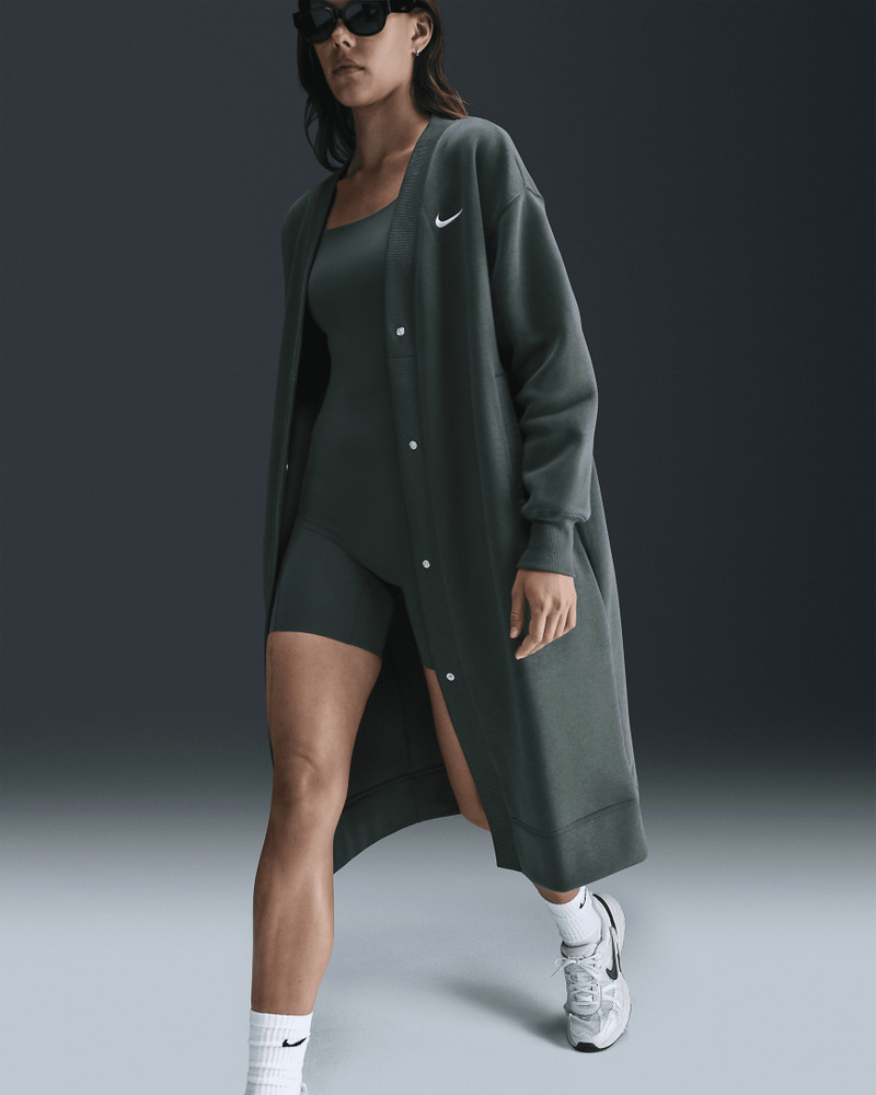 Nike Sportswear Phoenix Fleece Women's Oversized Long Cardigan 3