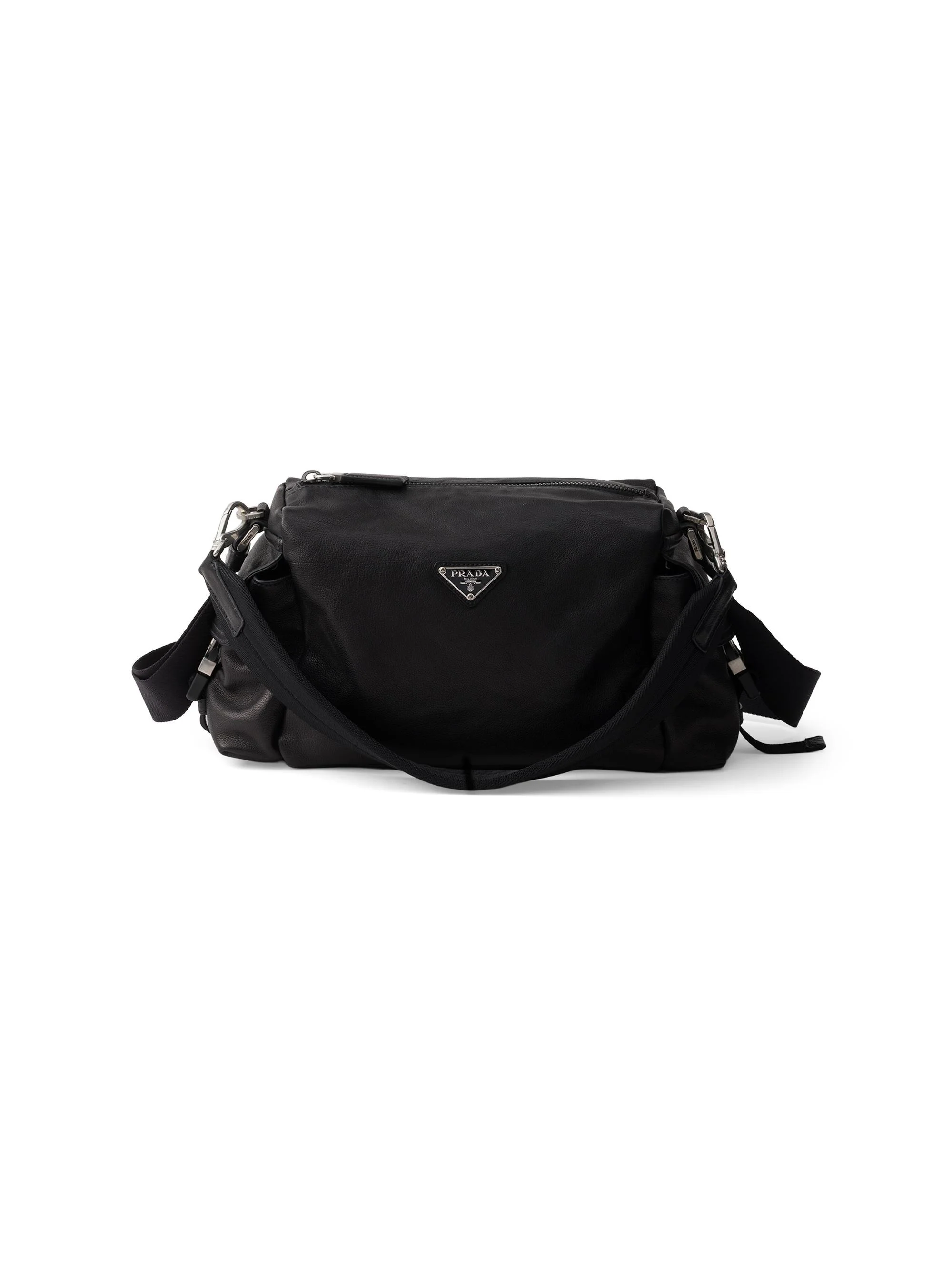 Men's Explore Leather Bag - Black - 1