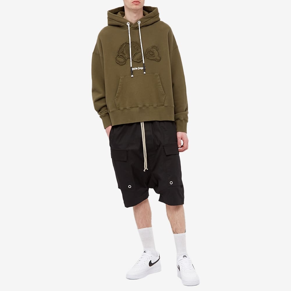 Palm Angels Garment Dyed Kill The Bear Popover Hoody - 7