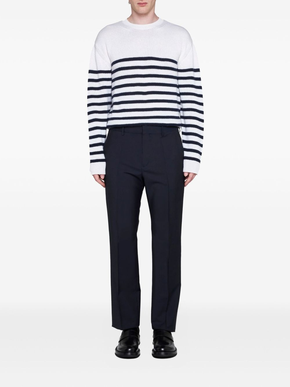 pressed-crease trousers - 2