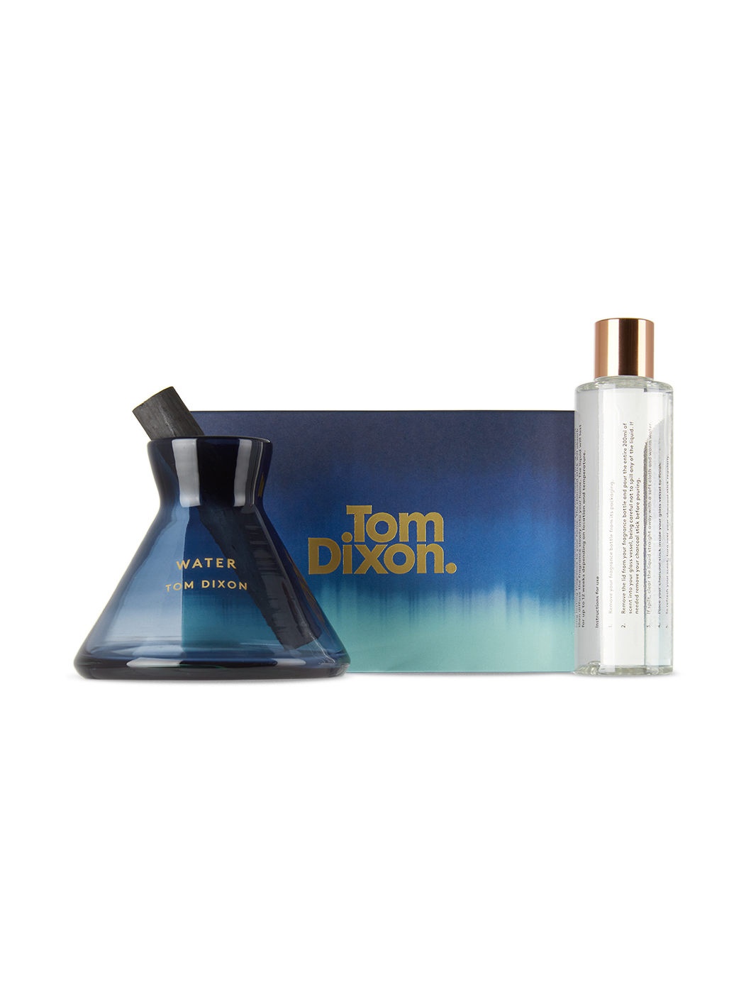 Blue & Black Elements Charcoal Diffuser - 2