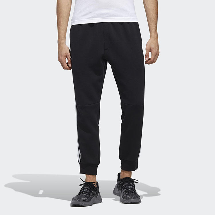 adidas Ai Pt Kn Lw logo Printing Knit Conical Sports Pants Black EH3819 - 3
