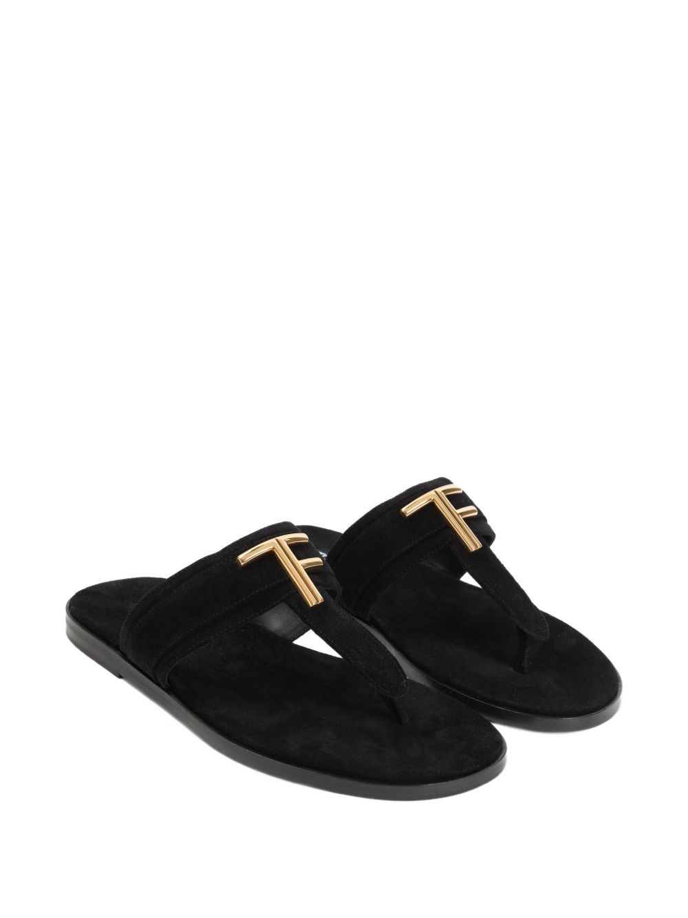 leather slides - 2
