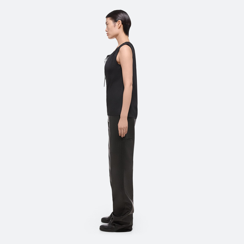 DRAWSTRING SLEEVELESS TOP 4