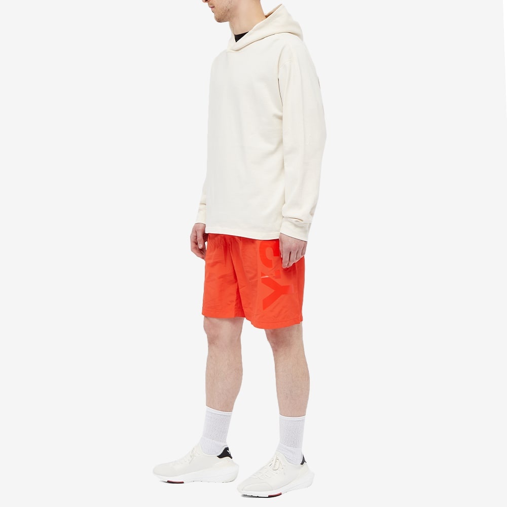 Y-3 Large Logo Mid Length Swim Short - 6