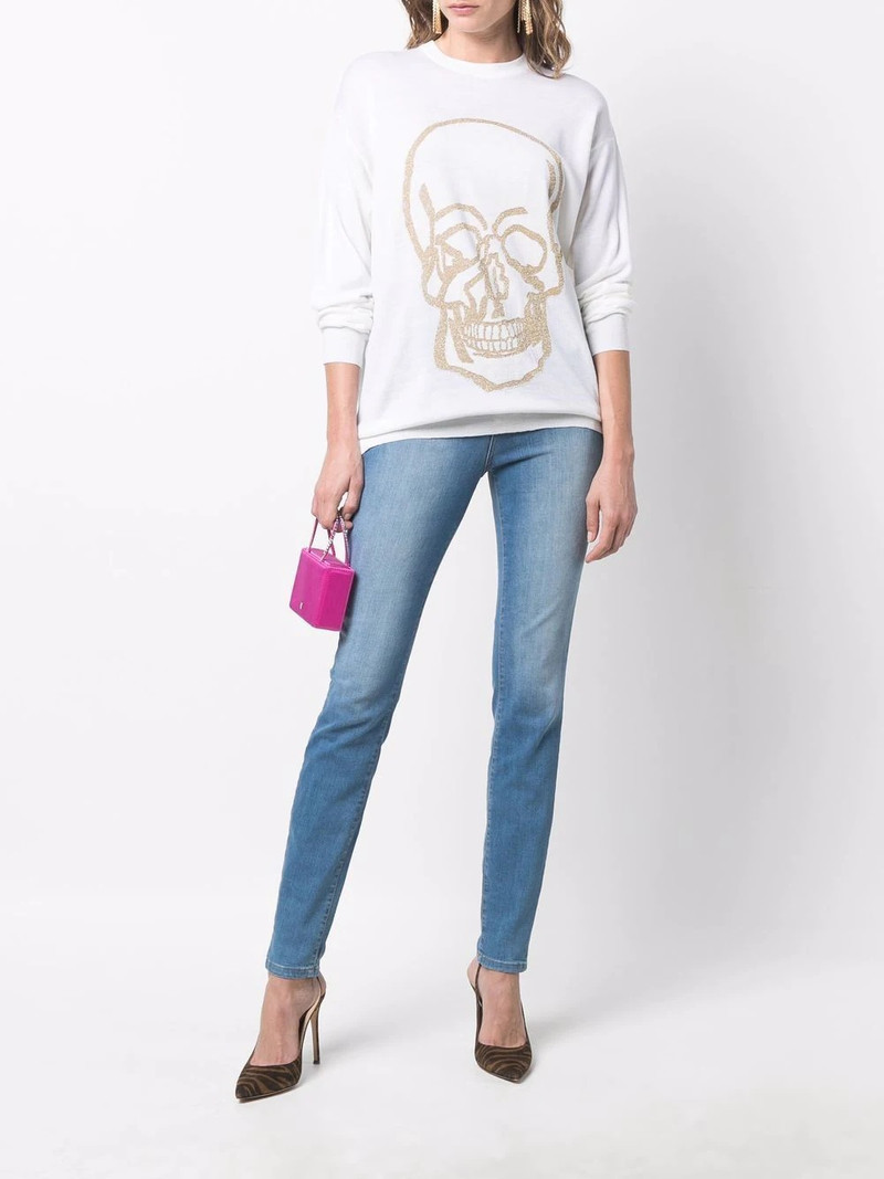 PHILIPP PLEIN high-waisted jeggings outlook