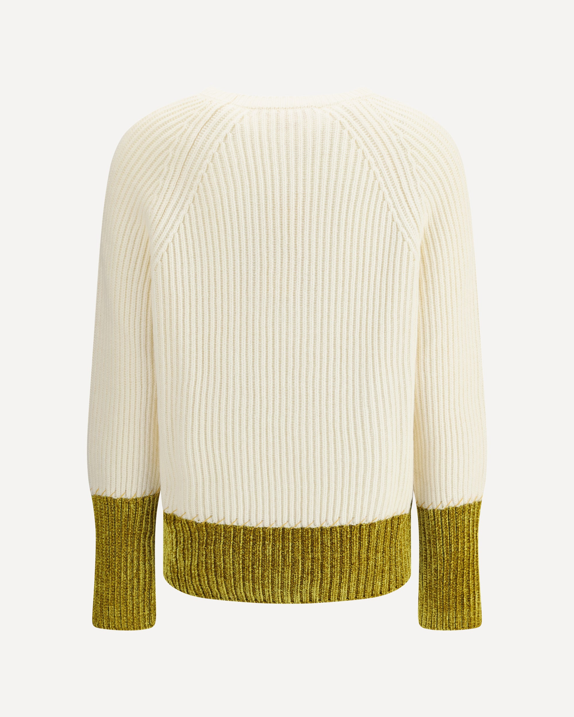Color block wool Sweater - 2