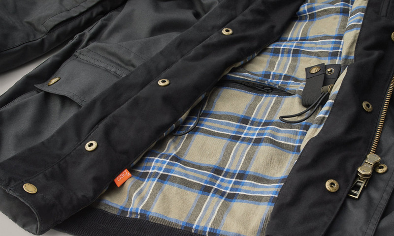 WAYMASTER MOTORCYCLE WAXED COTTON JACKET 6
