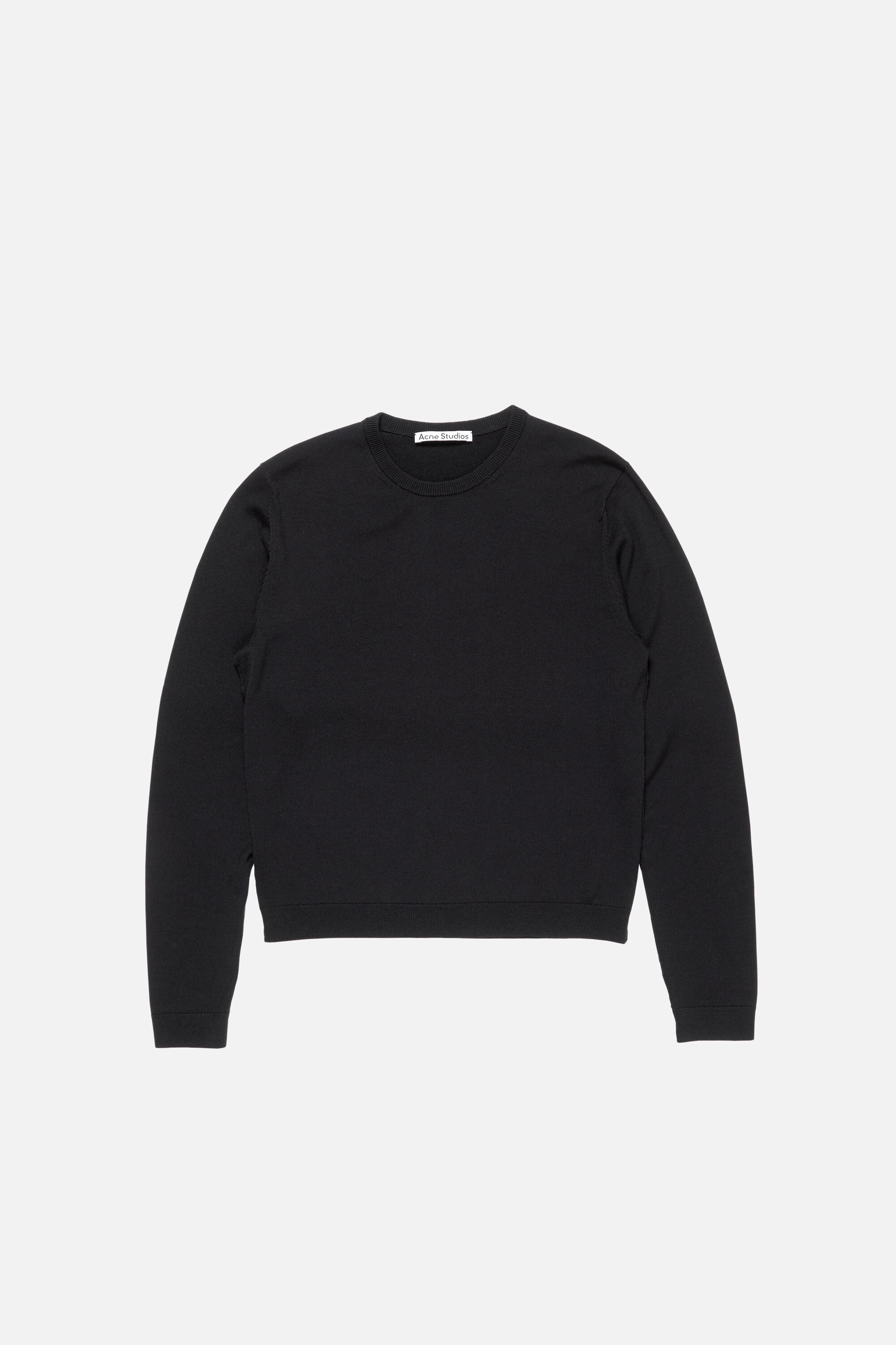 Merino wool jumper - Black - 6