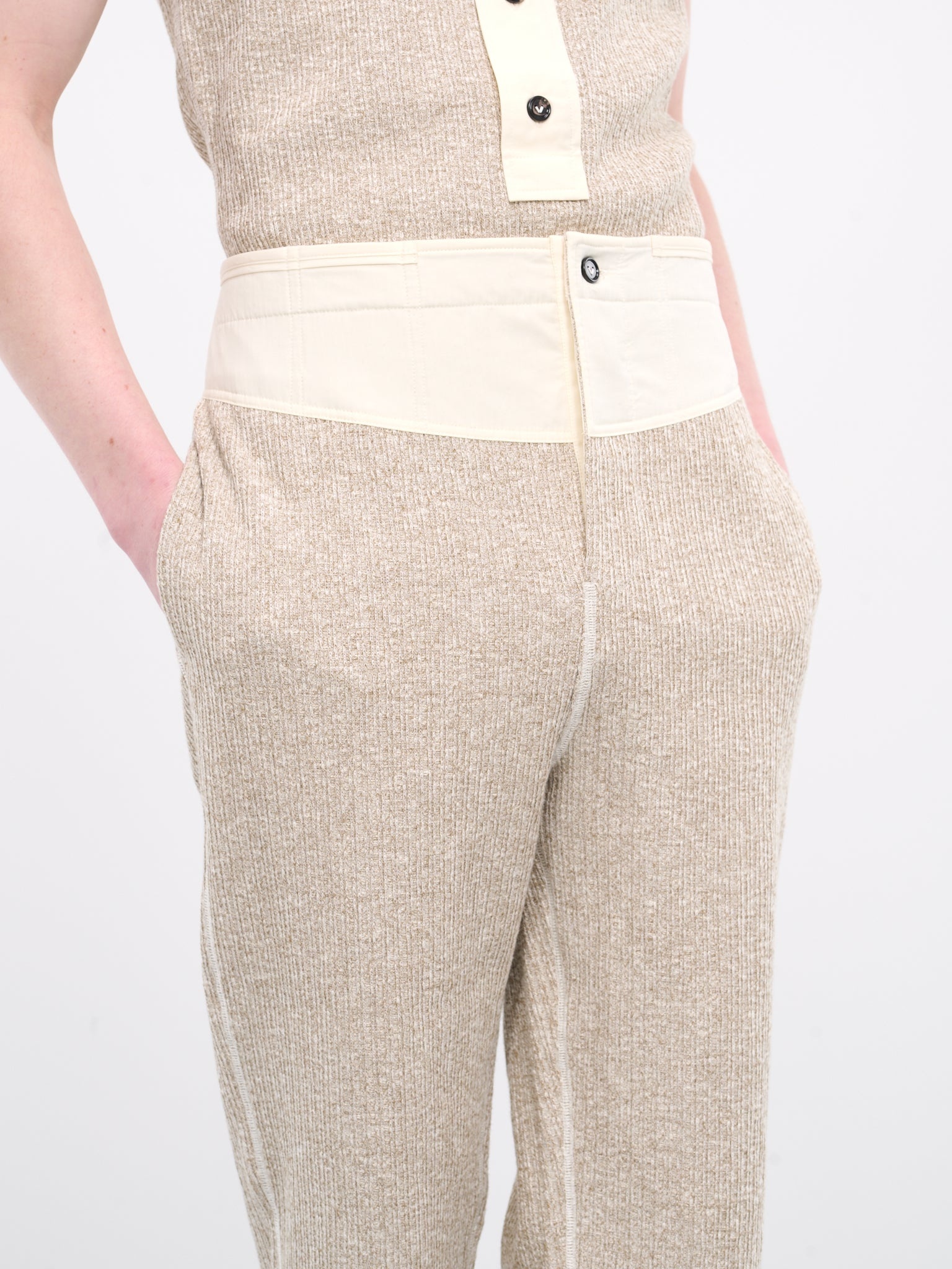 Rib-Knit Pants - 4
