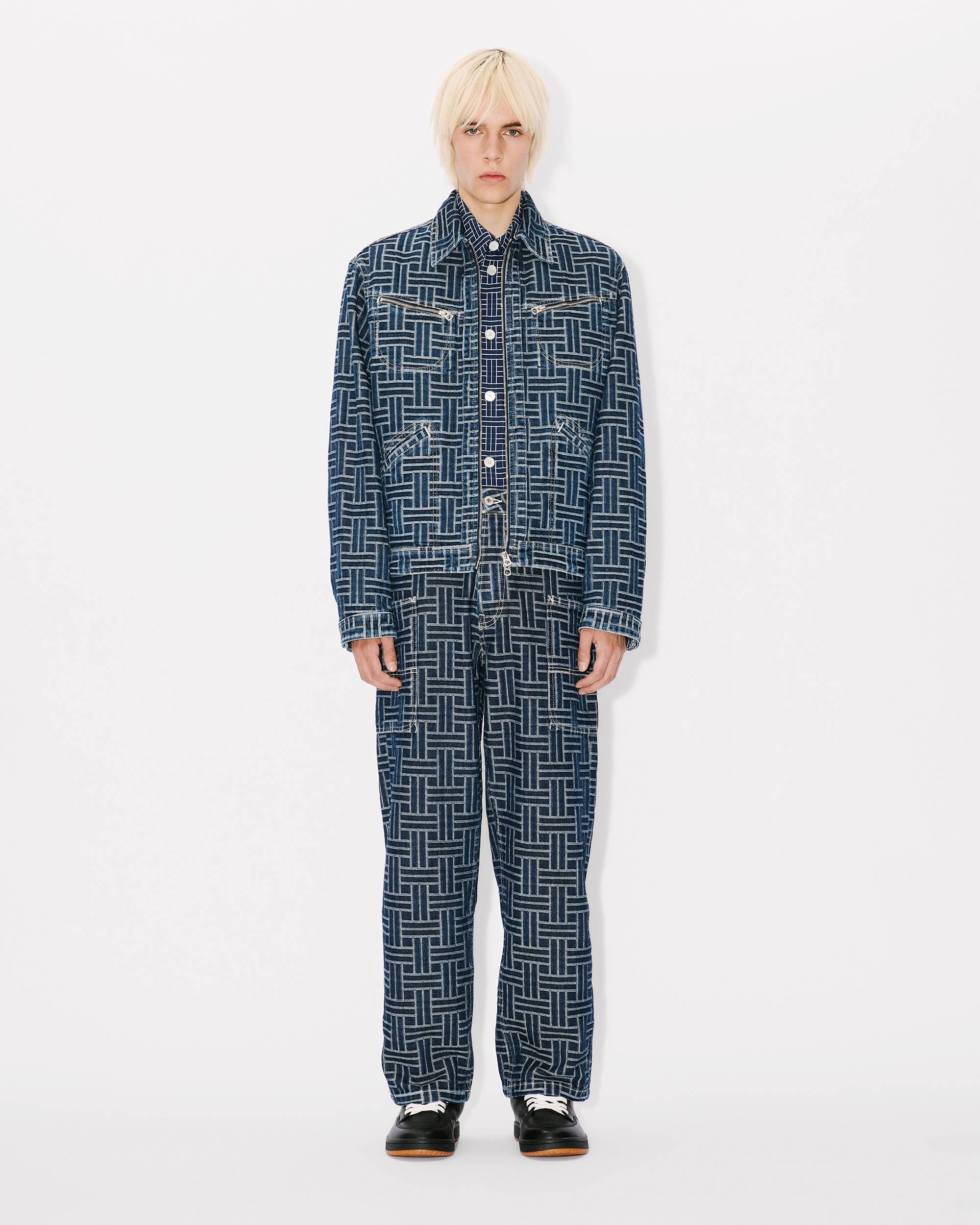 新品 KENZO PARIS DENIM MONKEY CARGO 29 Blue Kenzo Paris Cargo Monkey Jeans by Kenzo on Sale