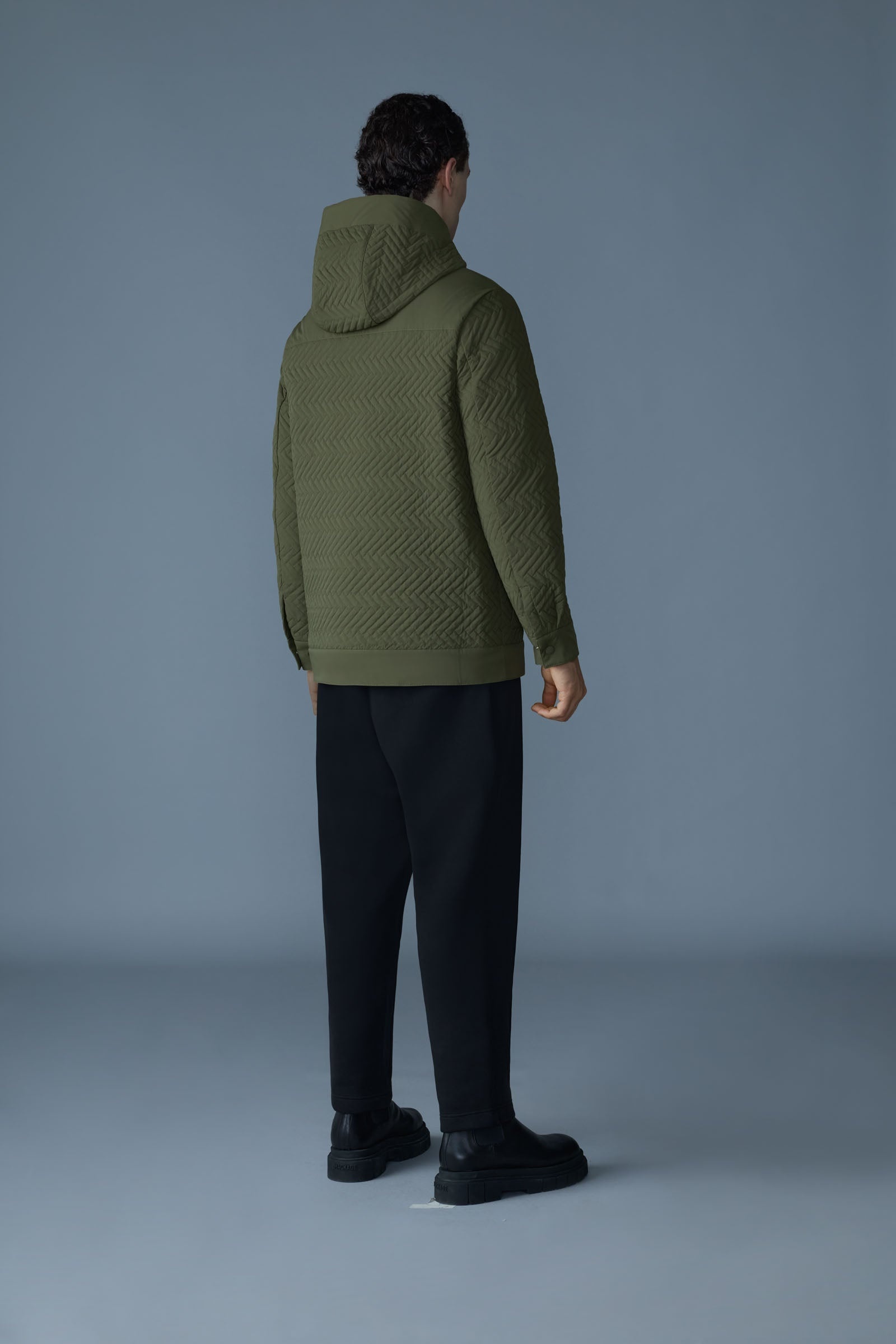 THIAGO Quilted Down Hooded Jacket - 4