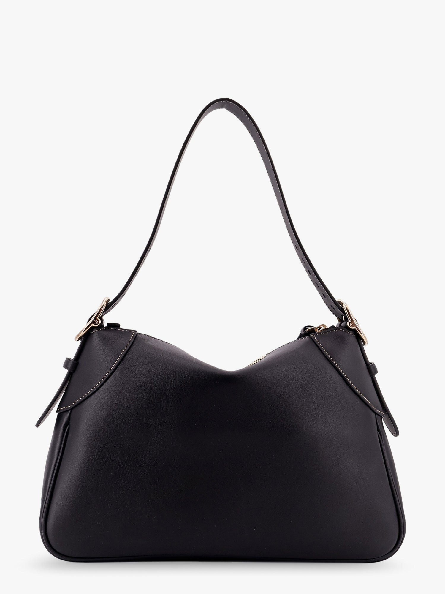 Gucci Women Gg Emblem Leather Shoulder Bag - 3