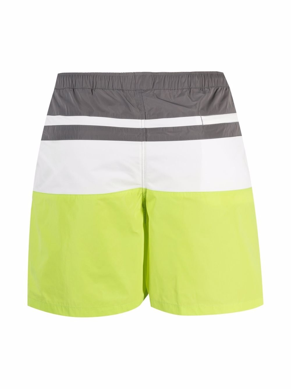 panelled logo swimming shorts - 2