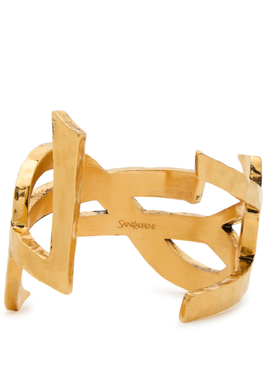 Saint Laurent Cassandra Logo Cuff - 3