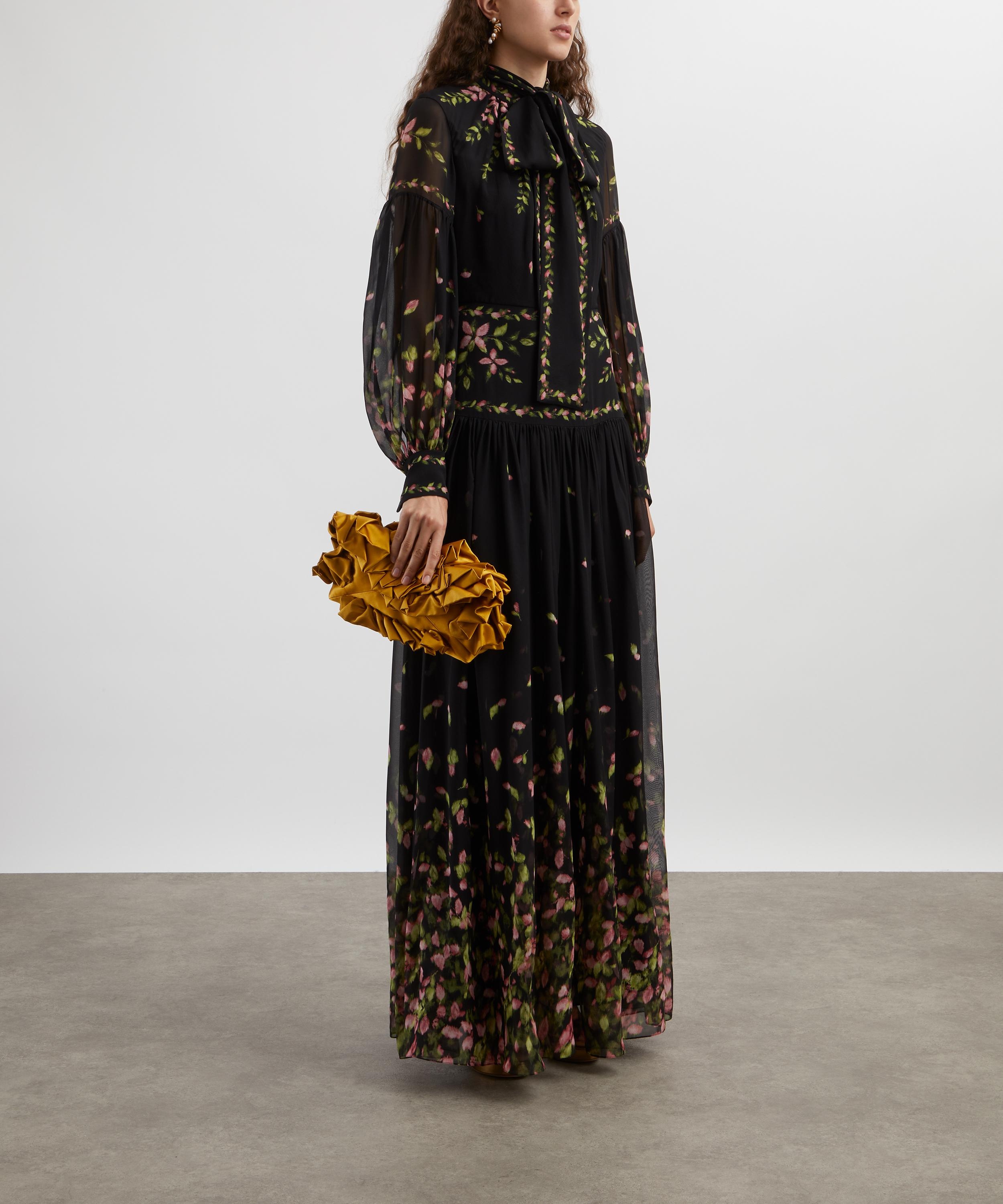 Blouson Sleeve Gown - 2
