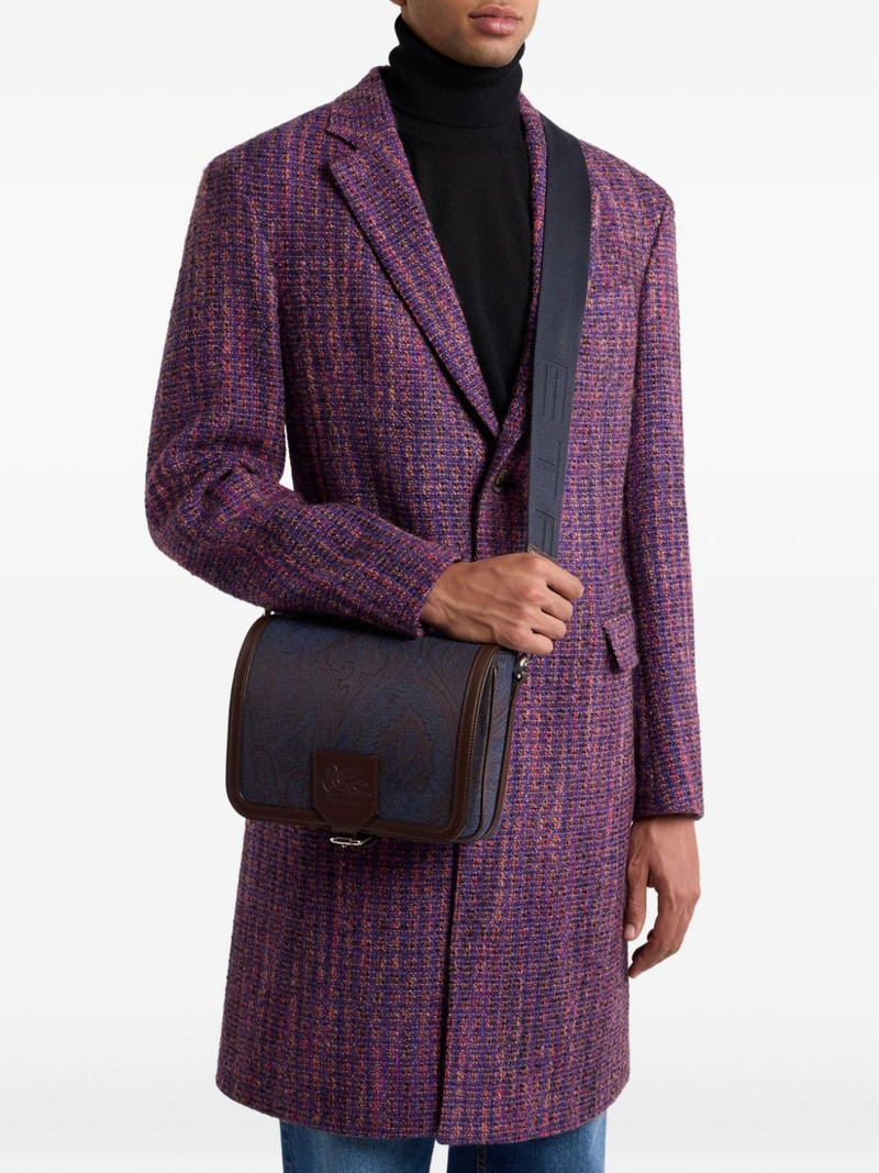 Etro paisley-jacquard shoulder bag outlook