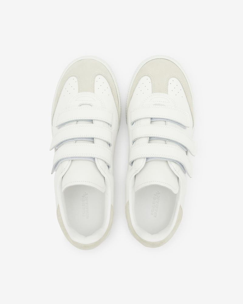 BETH LOGO LEATHER SNEAKERS 4