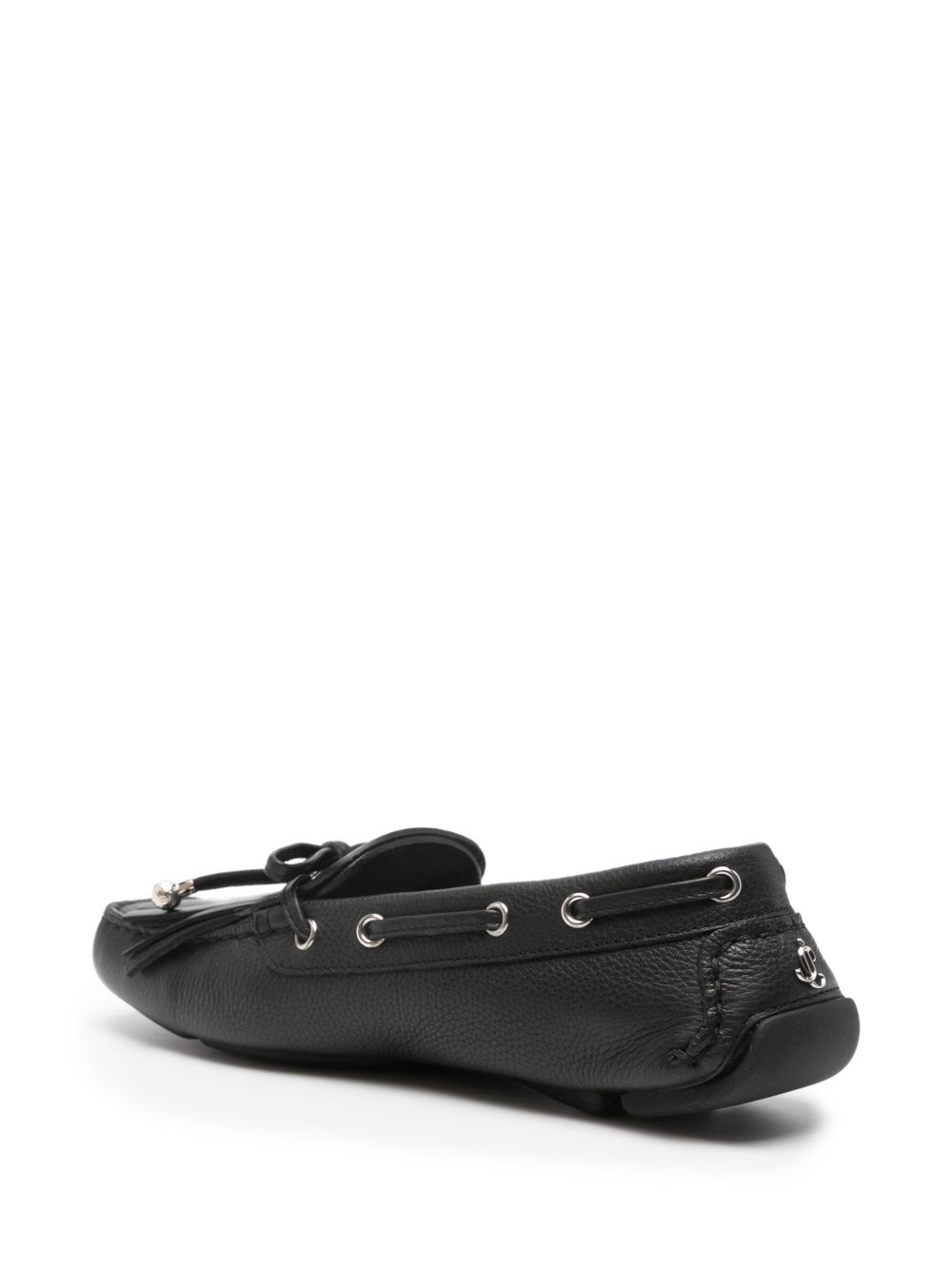 tassel leather loafers - 3