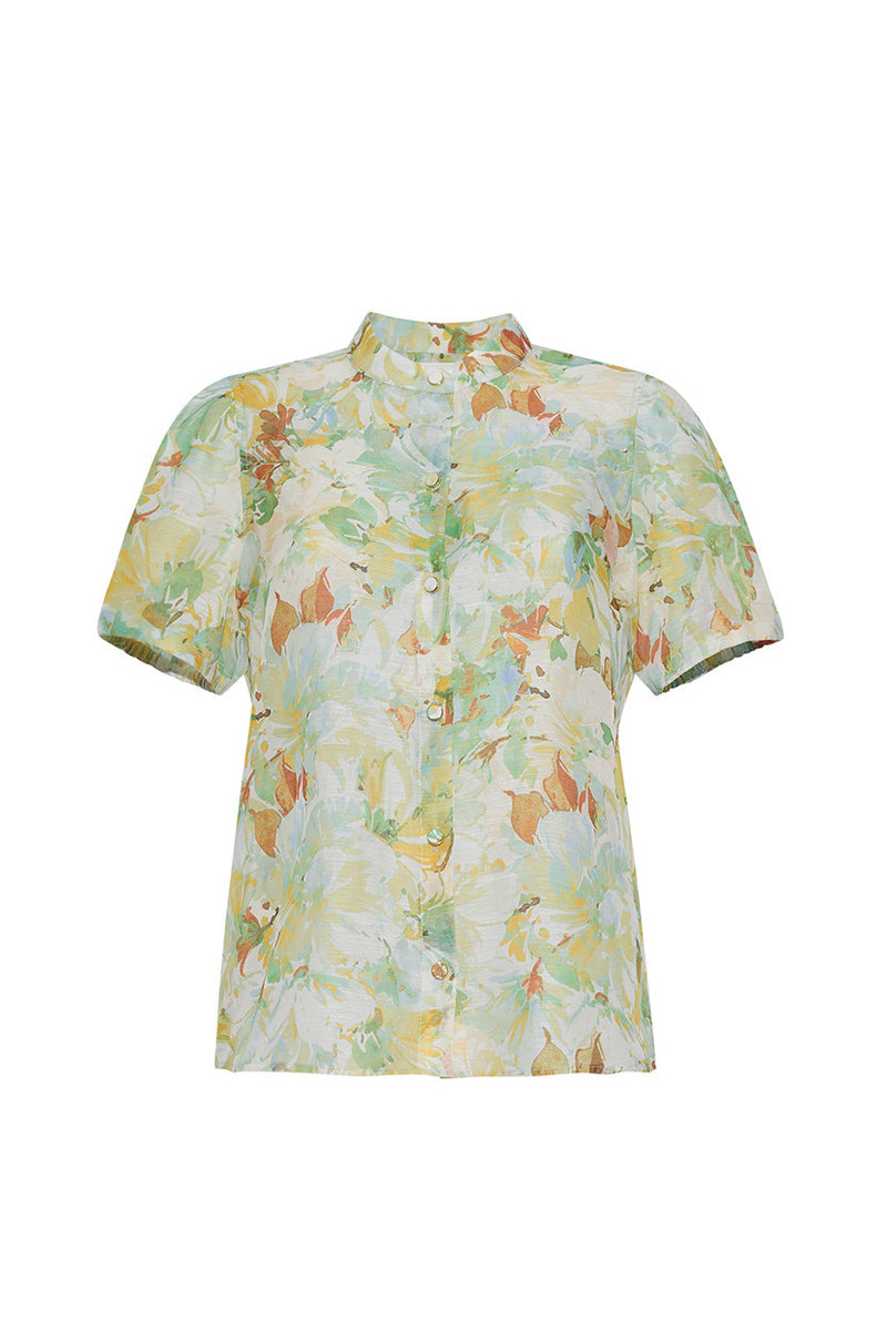 Essential Shirt Puffed Sleeves, Effortless Structure, and a Dash of Modern Charm 1